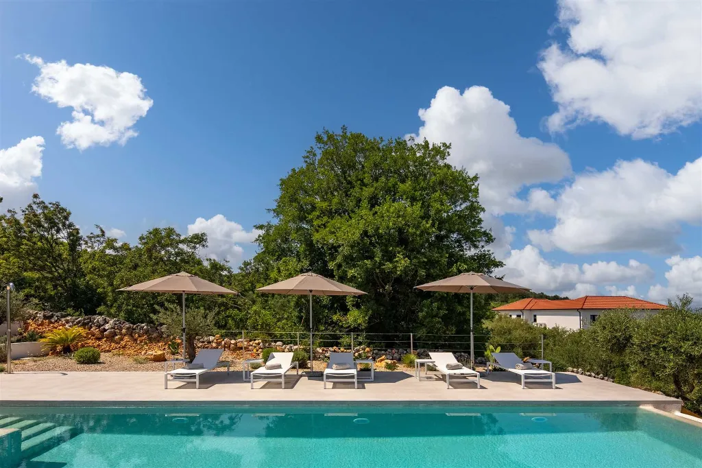 Modern Villa with Infinity Pool on Krk Island