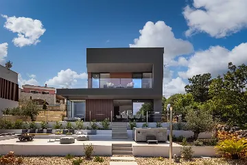 Modern Villa with Infinity Pool on Krk Island