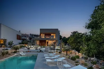 Modern Villa with Infinity Pool on Krk Island