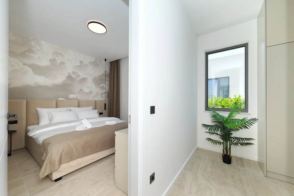 Modern Seaside Villa with Pool in Tkon