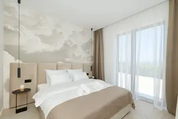 Modern Seaside Villa with Heated Pool in Tkon