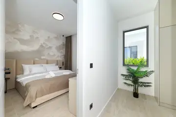 Modern Seafront Villa with Pool in Tkon