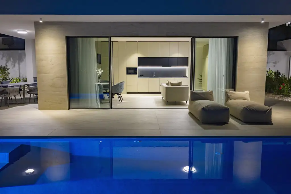 Modern Island Villa with Private Pool, Tkon