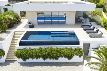 Seaside Villa Retreat with Heated Pool, Tkon