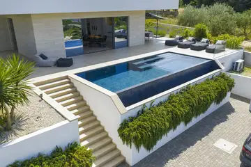 Seaside Villa Retreat with Heated Pool, Tkon