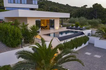 Seaside Villa Retreat with Heated Pool, Tkon