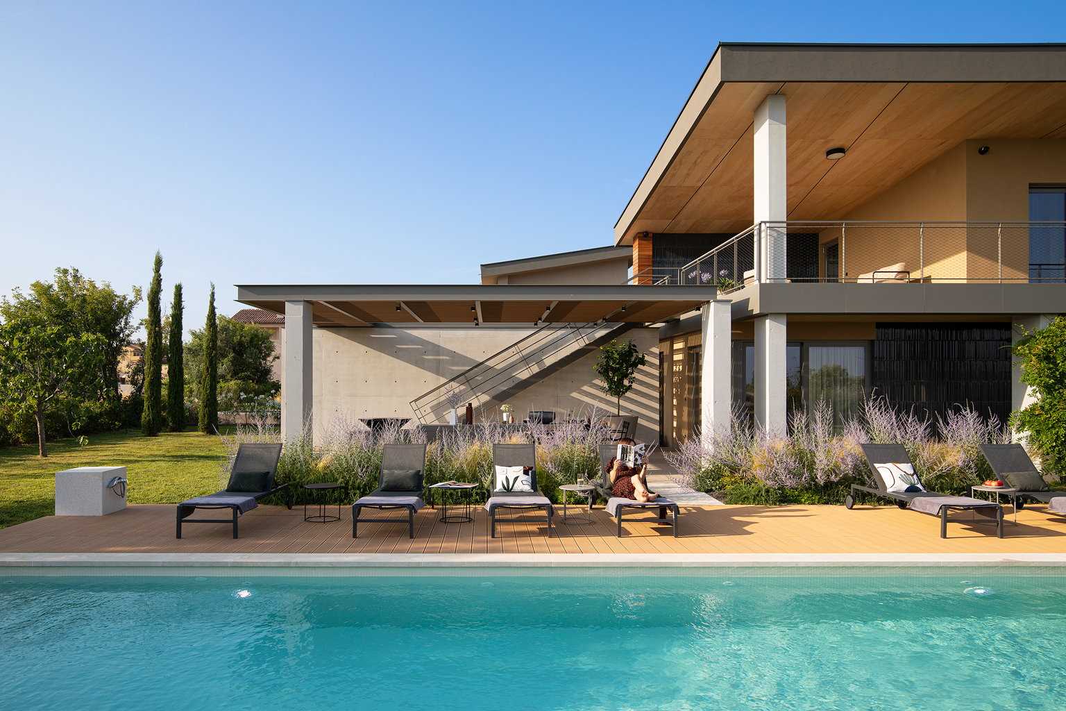 Villa Alba di Sereno with Pool