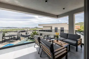 Modern Villa with Pool and Sauna in Vodice