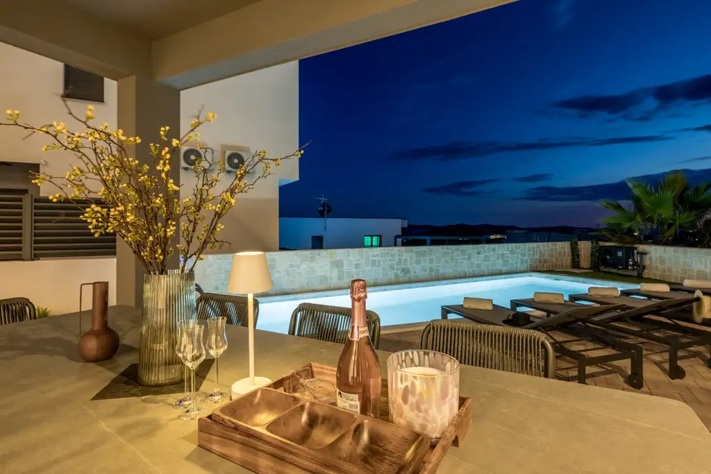 Modern Villa with Pool and Sauna in Vodice