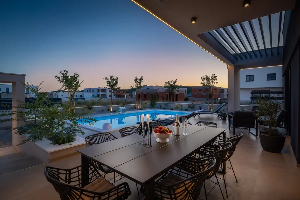 Modern Villa with Heated Pool in Vodice
