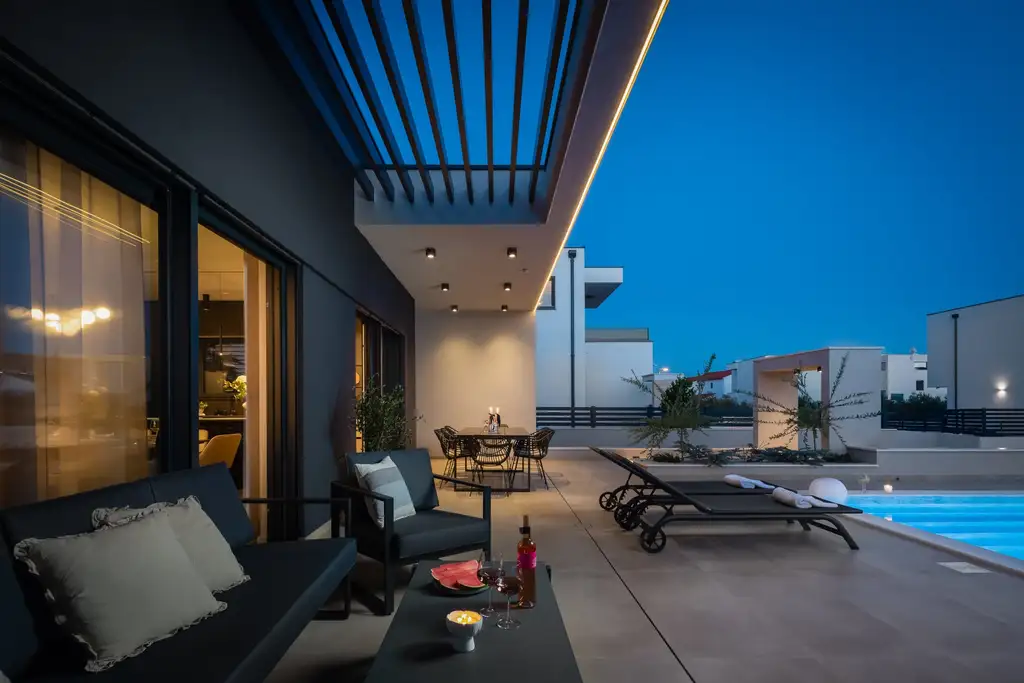 Modern Villa with Heated Pool in Vodice