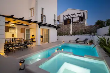 Coastal Villa Retreat with Pool in Ražanj