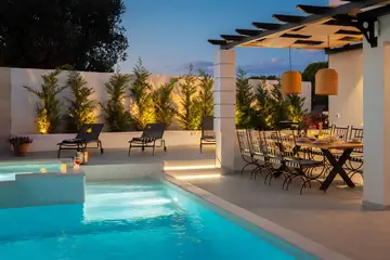 Coastal Villa Retreat with Pool in Ražanj