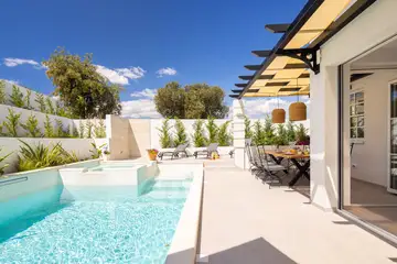 Coastal Villa Retreat with Pool in Ražanj