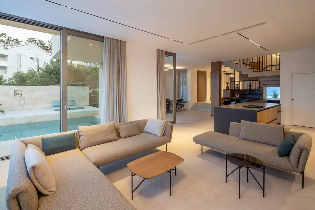 Contemporary Villa Retreat with 3 Bedrooms in Trogir
