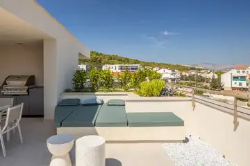 Contemporary Villa Retreat with 3 Bedrooms in Trogir