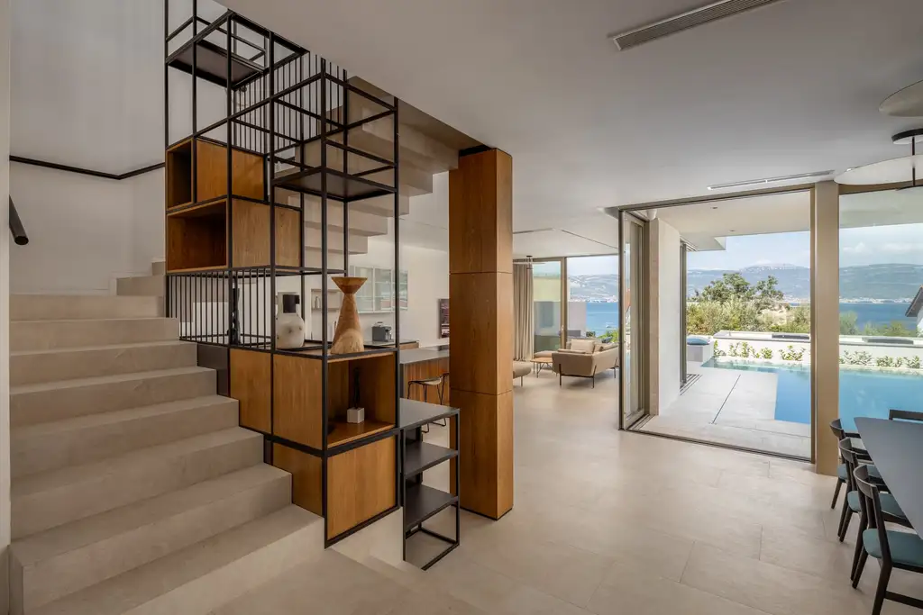 Contemporary Villa Retreat with 3 Bedrooms in Trogir