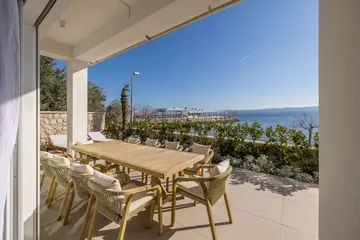 Beachfront Villa with Pool in Duće