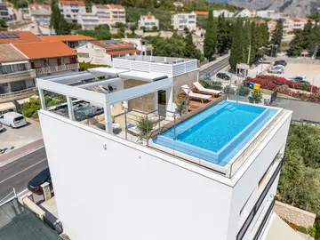 Beachfront Villa with Pool in Duće