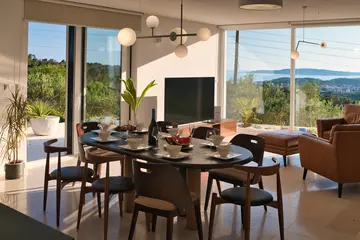 Spacious Family Villa with Private Yard in Žedno