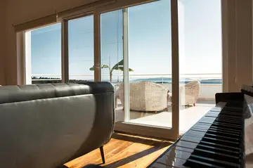 Spacious Family Villa with Private Yard in Žedno