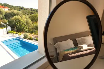 Spacious Family Villa with Private Yard in Žedno