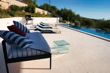 Spacious Family Villa with Private Yard in Žedno