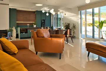 Spacious Family Villa with Private Yard in Žedno