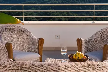 Spacious Family Villa with Private Yard in Žedno