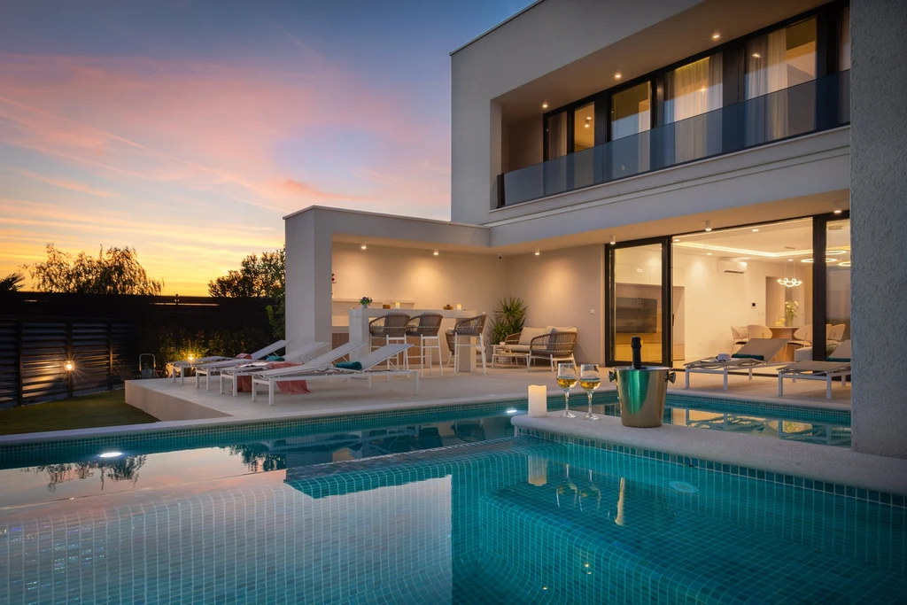 Contemporary Villa Retreat with Pool near Split