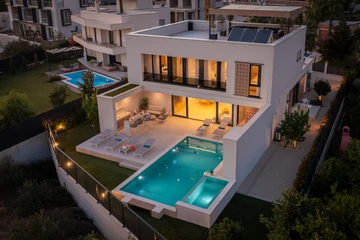 Contemporary Villa Retreat with Pool near Split