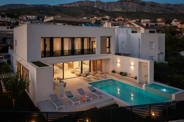 Contemporary Villa Retreat with Pool near Split