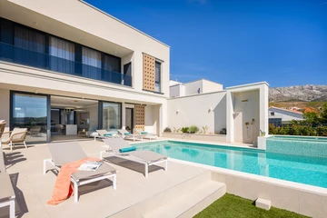 Contemporary Villa Retreat with Pool near Split