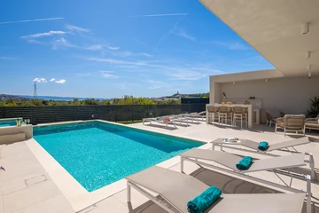 Contemporary Villa Retreat with Pool near Split