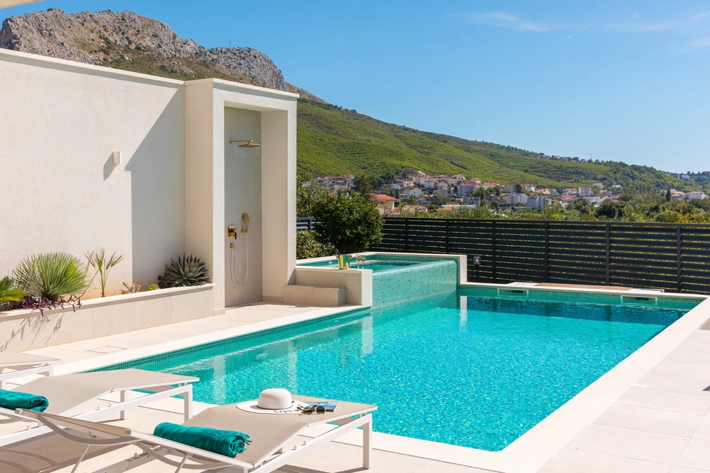 Contemporary Villa Retreat with Pool near Split