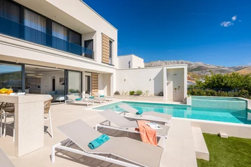 Contemporary Villa Retreat with Pool near Split