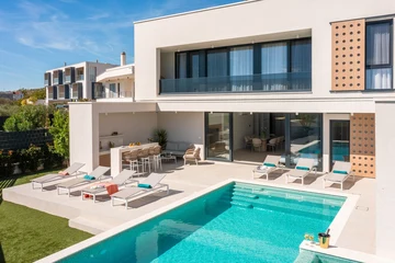 Contemporary Villa Retreat with Pool near Split