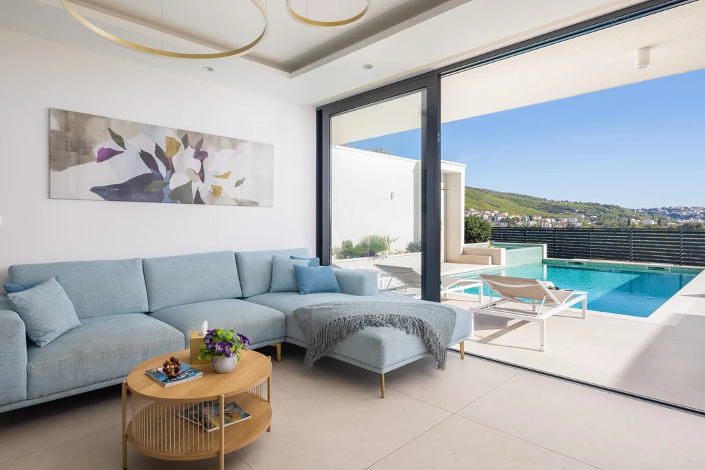 Contemporary Villa Retreat with Pool near Split