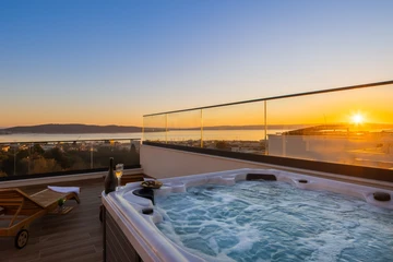 Contemporary Villa with Heated Pool near Split