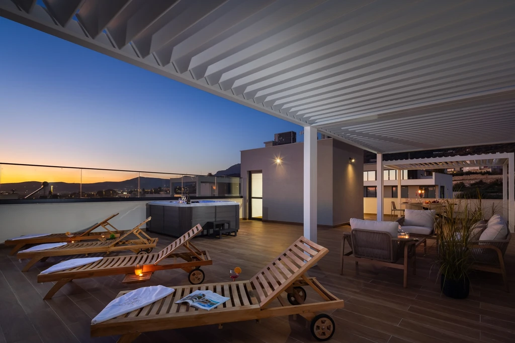 Contemporary Villa with Heated Pool near Split