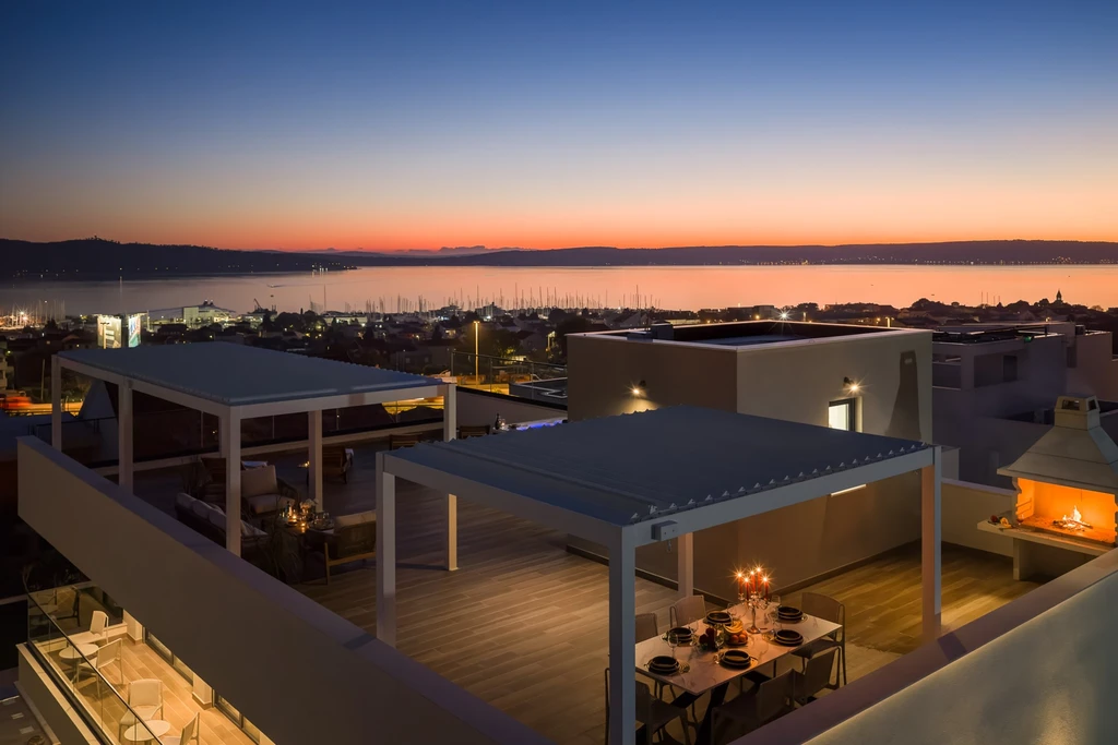 Contemporary Villa with Heated Pool near Split