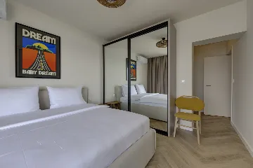 Spacious Beachfront Villa with Pool in Trogir