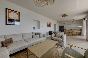 Spacious Beachfront Villa with Pool in Trogir