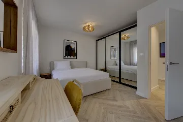 Spacious Beachfront Villa with Pool in Trogir