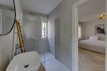 Spacious Beachfront Villa with Pool in Trogir