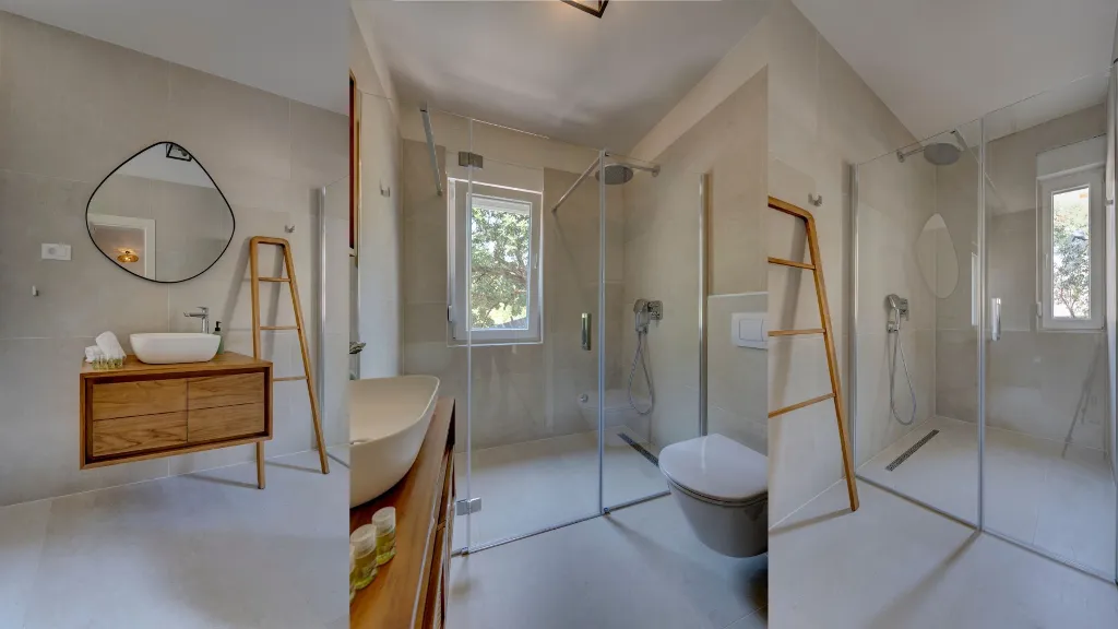 Spacious Beachfront Villa with Pool in Trogir