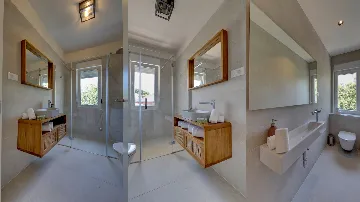 Spacious Beachfront Villa with Pool in Trogir