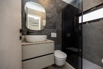 Modern Villa Retreat with Garden in Okrug Gornji