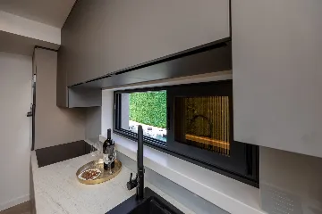 Modern Villa Retreat with Garden in Okrug Gornji