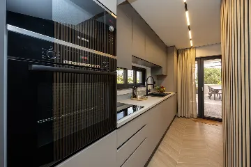 Modern Villa Retreat with Garden in Okrug Gornji